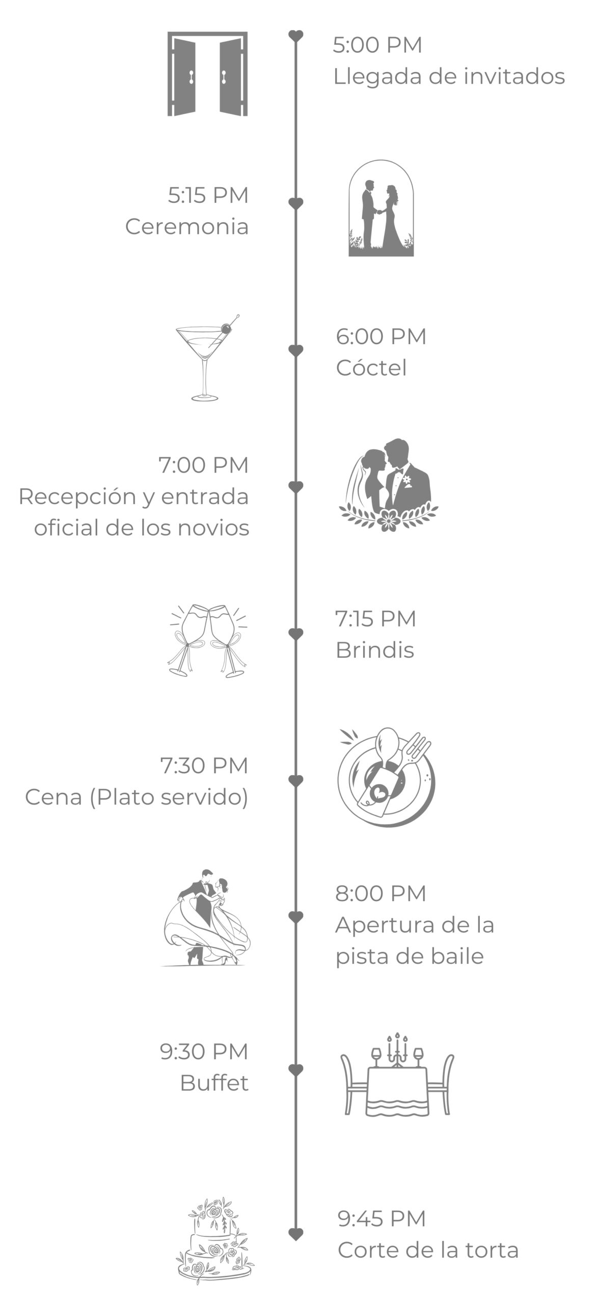 Documento A4 Programa boda casamiento flores elegante blanco (1600 x 2800 px) (1600 x 3000 px) (39)